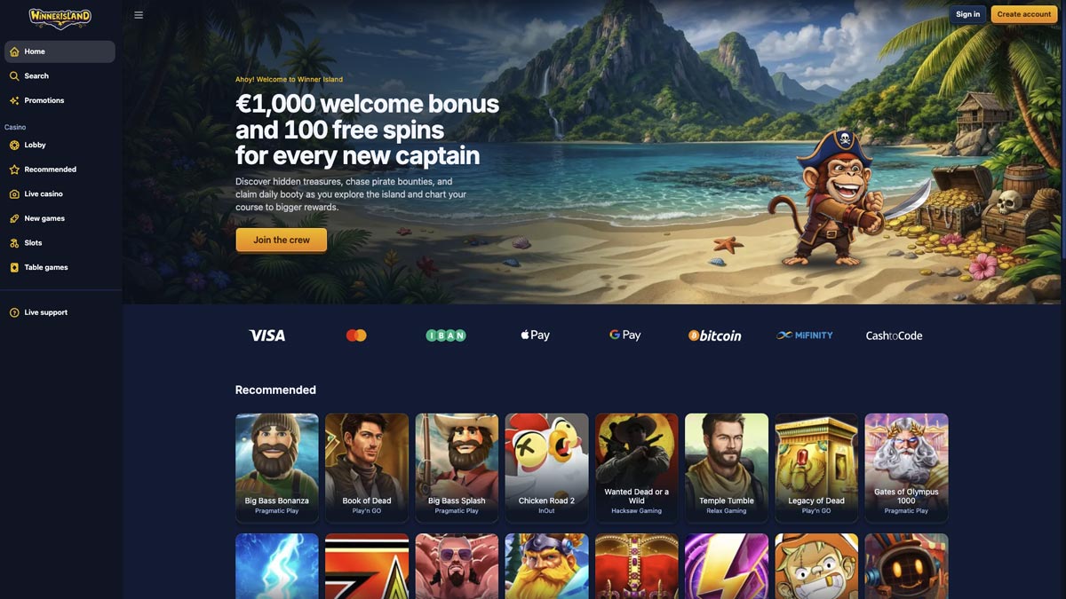 ervaringen met winner island nederlandse goksite zonder cruks